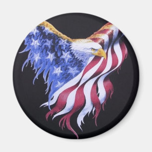 Imã Bandeira de Eagle do americano