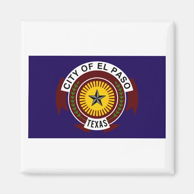 Imã Bandeira de El Paso (Frente)