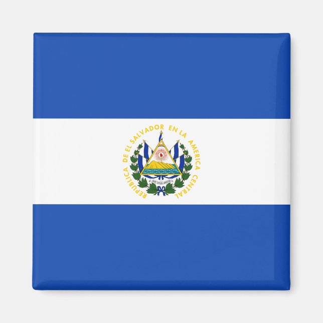 Imã Bandeira de El Salvador (Frente)