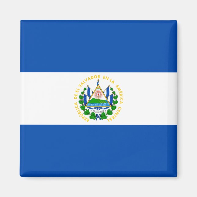 Imã Bandeira de El Salvador (Frente)