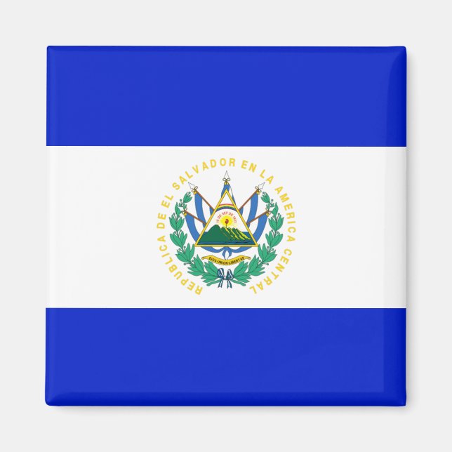Imã Bandeira de El Salvador (Frente)