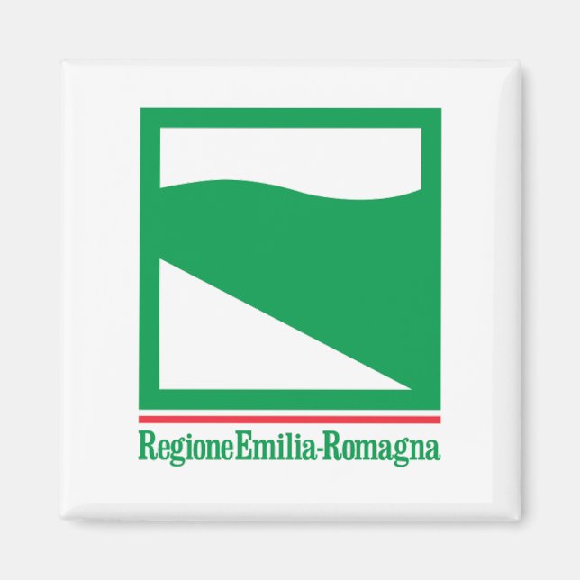 Imã Bandeira de Emilia Romagna (Itália) (Frente)