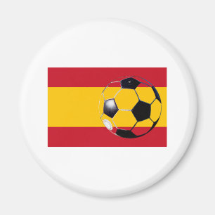 Imã Bandeira de Espanha de bola de futebol2 O MUSEUM Z