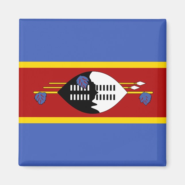 Imã Bandeira de Eswatini (Suazilândia) (Frente)