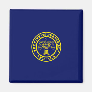 Imã Bandeira de Evansville (Indiana)
