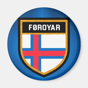 Imã Bandeira de Faroe Island