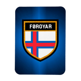 Ímã Bandeira de Faroe Island