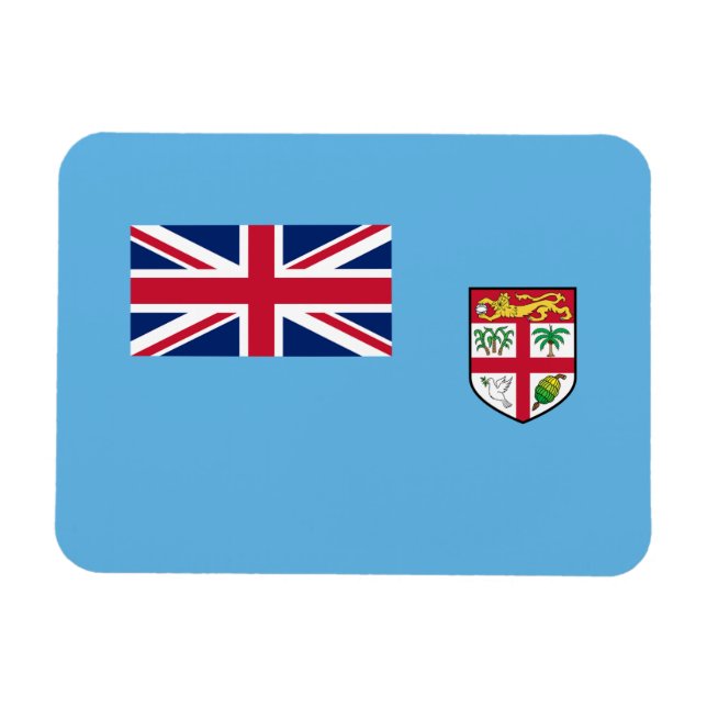Ímã Bandeira de Fiji (Horizontal)