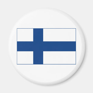Imã Bandeira de Finlandia