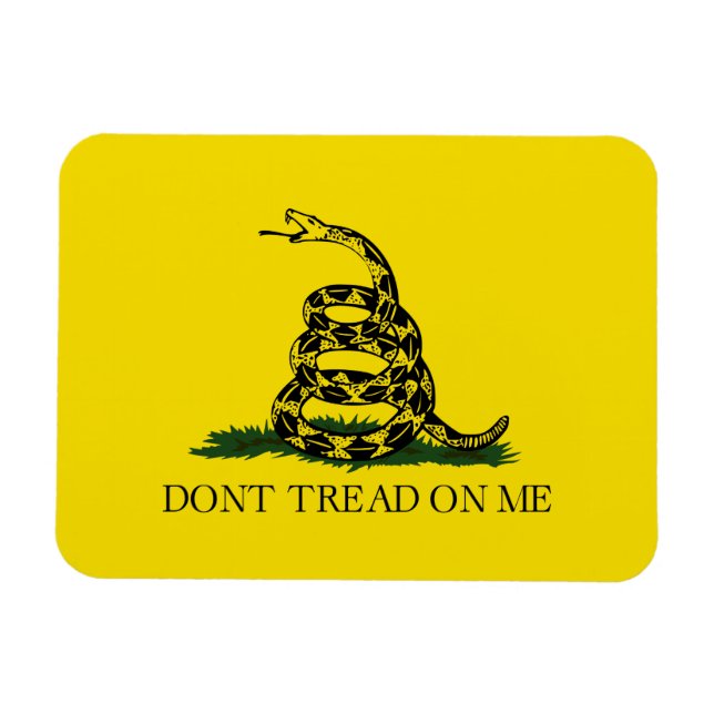 Ímã Bandeira de Gadsden (Horizontal)