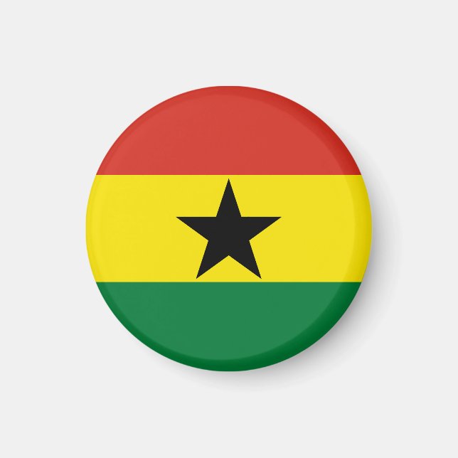 Imã bandeira de Gana (Frente)