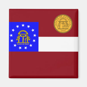 Imã Bandeira de Geórgia