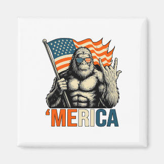 Imã Bandeira de Gorila 'merica Óculos de Sol Patriótic