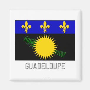 Imã Bandeira de Guadalupe com nome