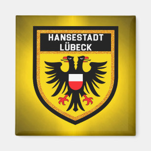 Imã Bandeira de Hansestadt Lübeck