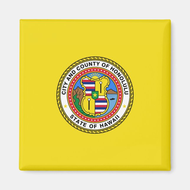 Imã Bandeira de Honolulu (Havaí) (Frente)
