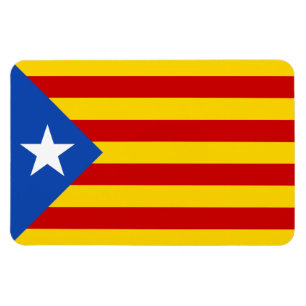 Ímã Bandeira de Independência Catalã "L'Estelada Blava