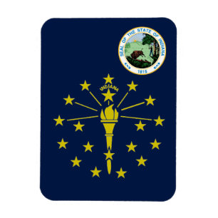 Ímã Bandeira de Indiana