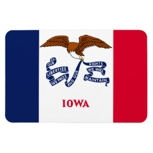 Ímã Bandeira de Iowa