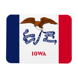 Ímã Bandeira de Iowa