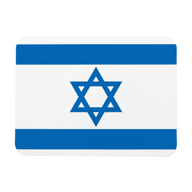 Ímã Bandeira de Israel (Horizontal)