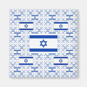 Imã Bandeira de Israel - estrela de David - nas