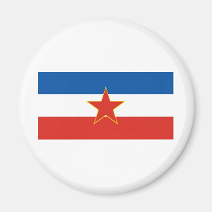Imã bandeira de Jugoslávia