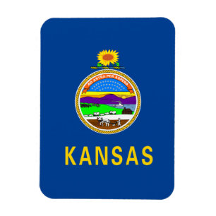 Ímã Bandeira de Kansas