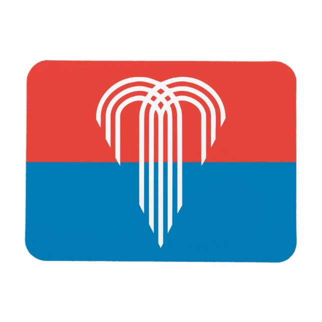 Ímã Bandeira de Kansas City (Missouri) (Horizontal)