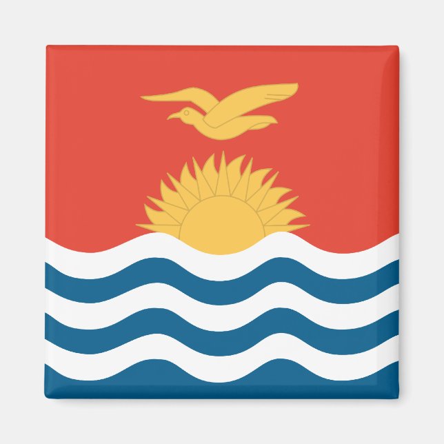 Imã Bandeira de Kiribati (Frente)