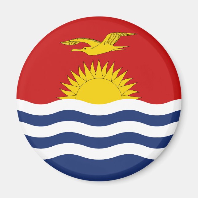 Imã Bandeira de Kiribati (Frente)