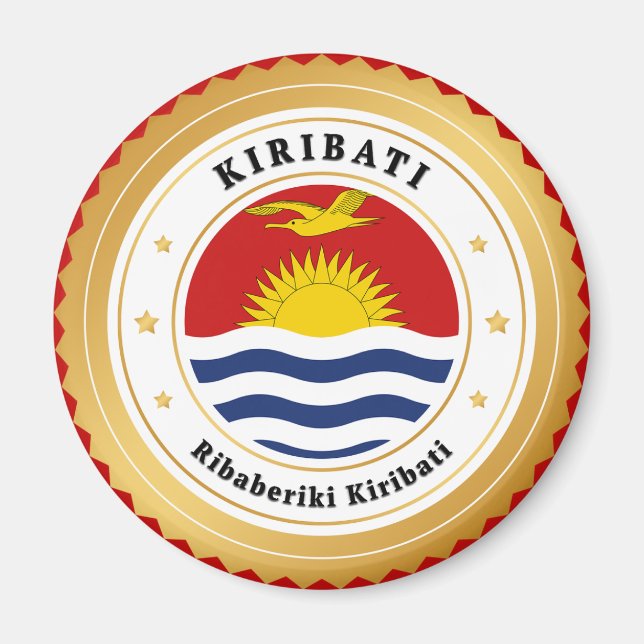 Imã Bandeira de Kiribati (Frente)
