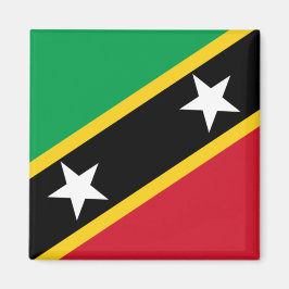 Imã Bandeira de Kitts e Nevis Santos (Caribe)