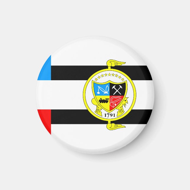 Imã Bandeira de Knoxville, Tennessee (Frente)