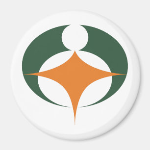 Imã Bandeira de Koga, Shiga, Japão