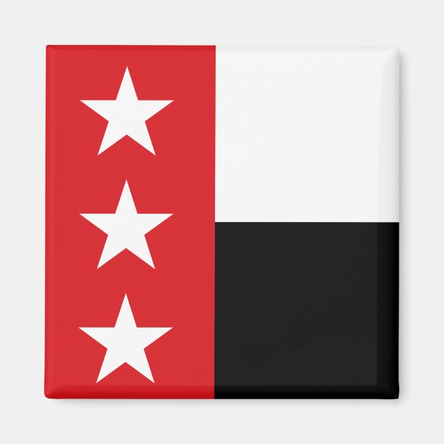 Imã Bandeira de Laredo (Texas) (Frente)