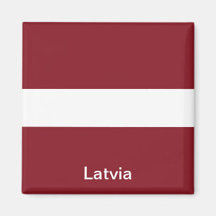 Imã Bandeira de Latvia