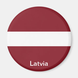 Imã Bandeira de Latvia