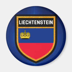 Imã Bandeira de Liechtenstein