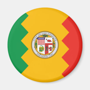 Imã Bandeira de Los Angeles (Califórnia, EUA)
