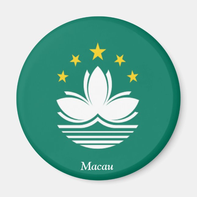 Imã Bandeira de Macau (Frente)