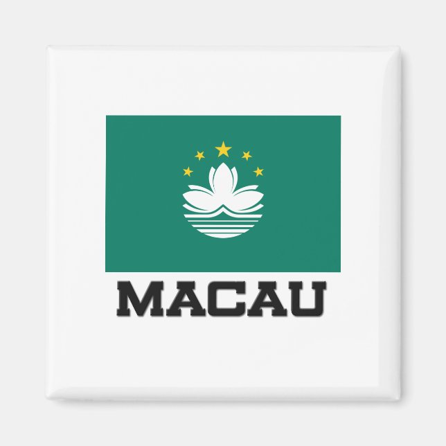 Imã Bandeira de Macau (Frente)