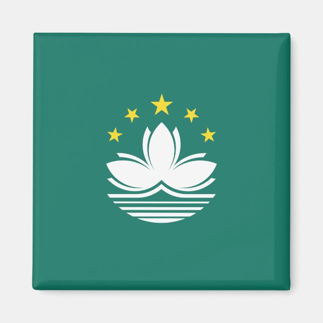 Imã Bandeira de Macau (região chinesa) (Frente)