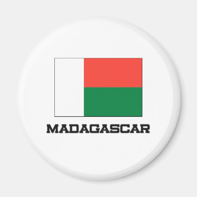 Imã Bandeira de Madagáscar (Frente)
