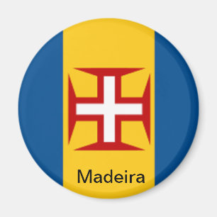 Imã Bandeira de Madeira