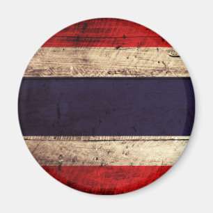Imã Bandeira de madeira velha de Tailândia