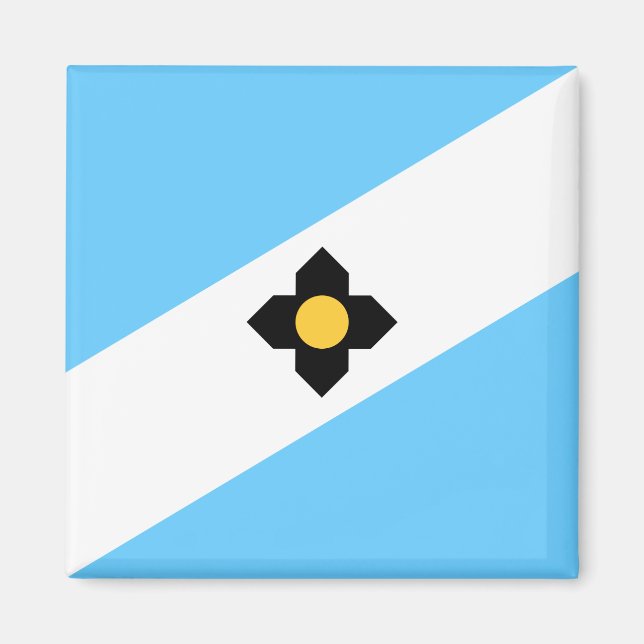 Imã Bandeira de Madison (Wisconsin) (Frente)