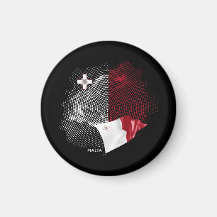 Imã bandeira de Malta