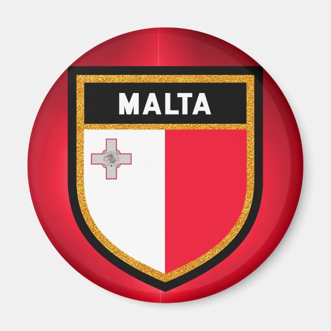 Imã Bandeira de Malta (Frente)