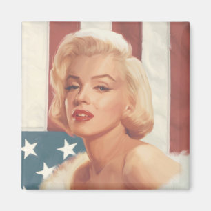 Imã Bandeira de Marilyn